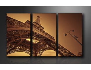 Cuadro Paris 160x90 3 partes