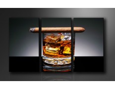 Cuadro Lounge 160x90 3 partes