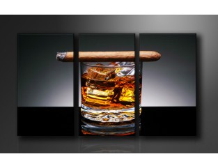 Cuadro Lounge 160x90 3 partes