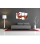 Cuadro moderno 130x80 4 partes