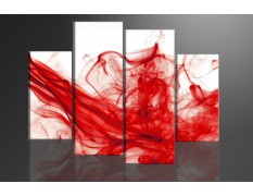 Cuadro moderno 130x80 4 partes
