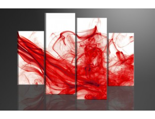 Cuadro moderno 130x80 4 partes