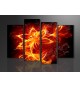 Cuadro moderno 130x80 4 partes