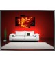 Cuadro moderno 130x80 4 partes