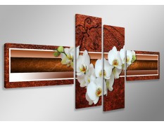 Cuadro lienzo 160x70 cm 4 partes