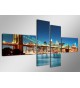 Cuadro New York 160x70 4 partes