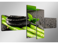 Cuadro feng shui 160x70 4 partes