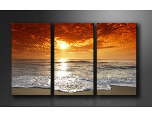 Cuadro amanecer 160x90 cm 3 partes