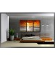 Cuadro amanecer 160x90 cm 3 partes