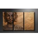 Cuadro Buda 160x90 3 partes