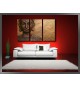 Cuadro Buda 160x90 3 partes