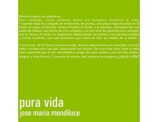 Cuadro Pura Vida 80x60 cm