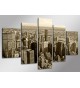 Cuadro Skyline 160x80 5 partes
