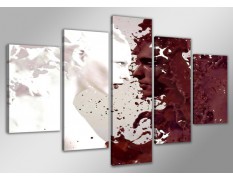 Cuadro moderno 160x80 5 partes