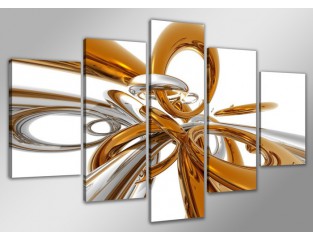 Cuadro moderno 200x100cm 5 partes