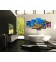 Cuadro acuario 160x80 cm 5 partes