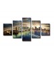 Cuadro New York 160x80 5 partes