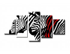 Cuadro moderno 160x80 5 partes