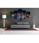 Cuadro New York 200x100 cm 5 partes