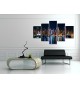 Cuadro New York 200x100 cm 5 partes