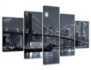 Cuadro Buda 200x100 5 partes