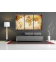 Cuadro Mapa Mundo 160x90 3 partes
