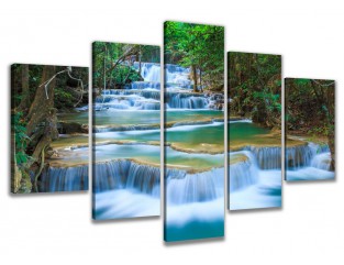 Cuadro moderno 200x100cm 5 partes