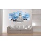 Cuadro Buda 200x100 5 partes