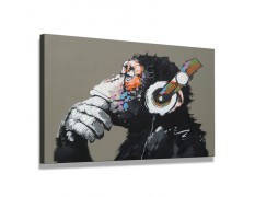 Cuadro Monkey 80x60 cm
