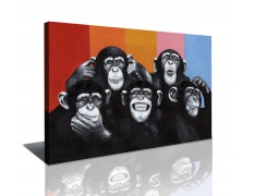 Cuadro leon 80x60 cm