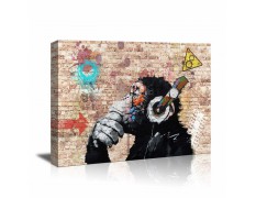 Cuadro Monkey 80x60 cm