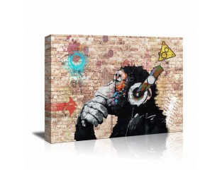 Cuadro Monkey 80x60 cm