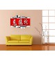 Cuadro China 130x80 4 partes