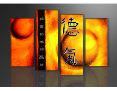 Cuadro Oriente 130x80 4 partes