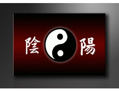 Cuadro Yin-Yang 120x80 cm